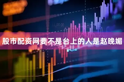 股市配资网要不是台上的人是赵晚媚